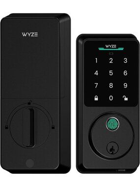 Smart Keyless Entry Door Lock with Fingerprint Scanner, Auto-Lock & Wi-Fi